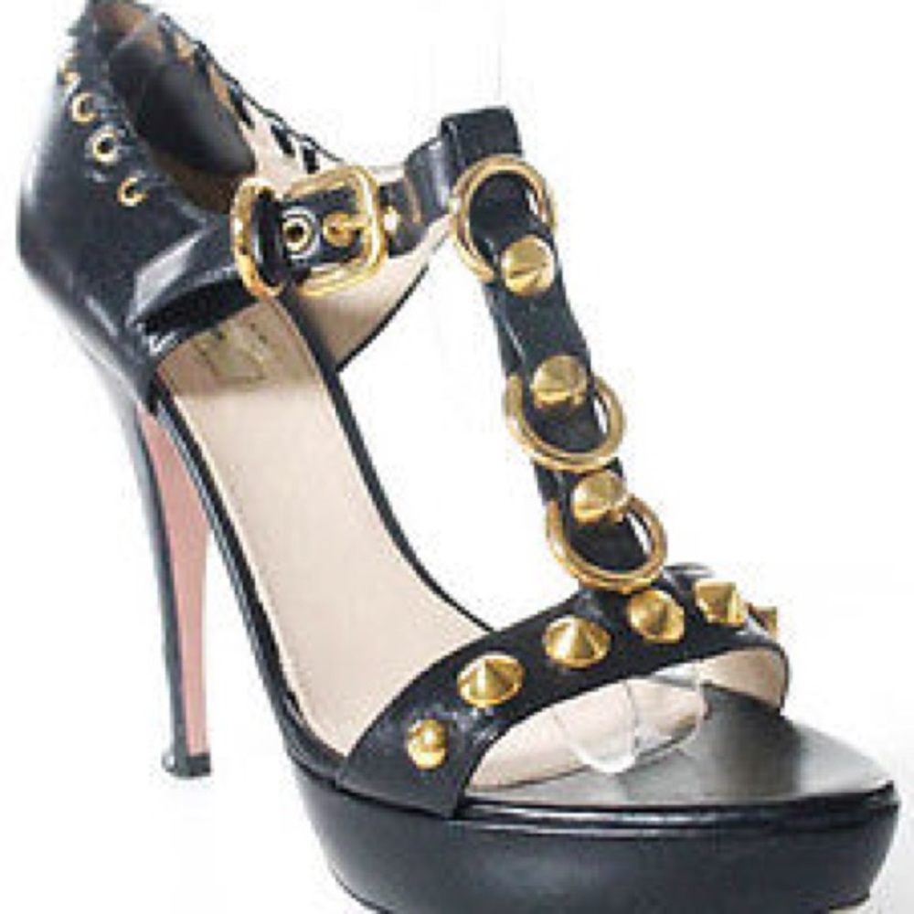 💜❤️HI-END PRADA💙STUDDED SANDAL💜💜